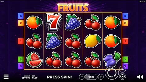 Slot Fruits Holle Games